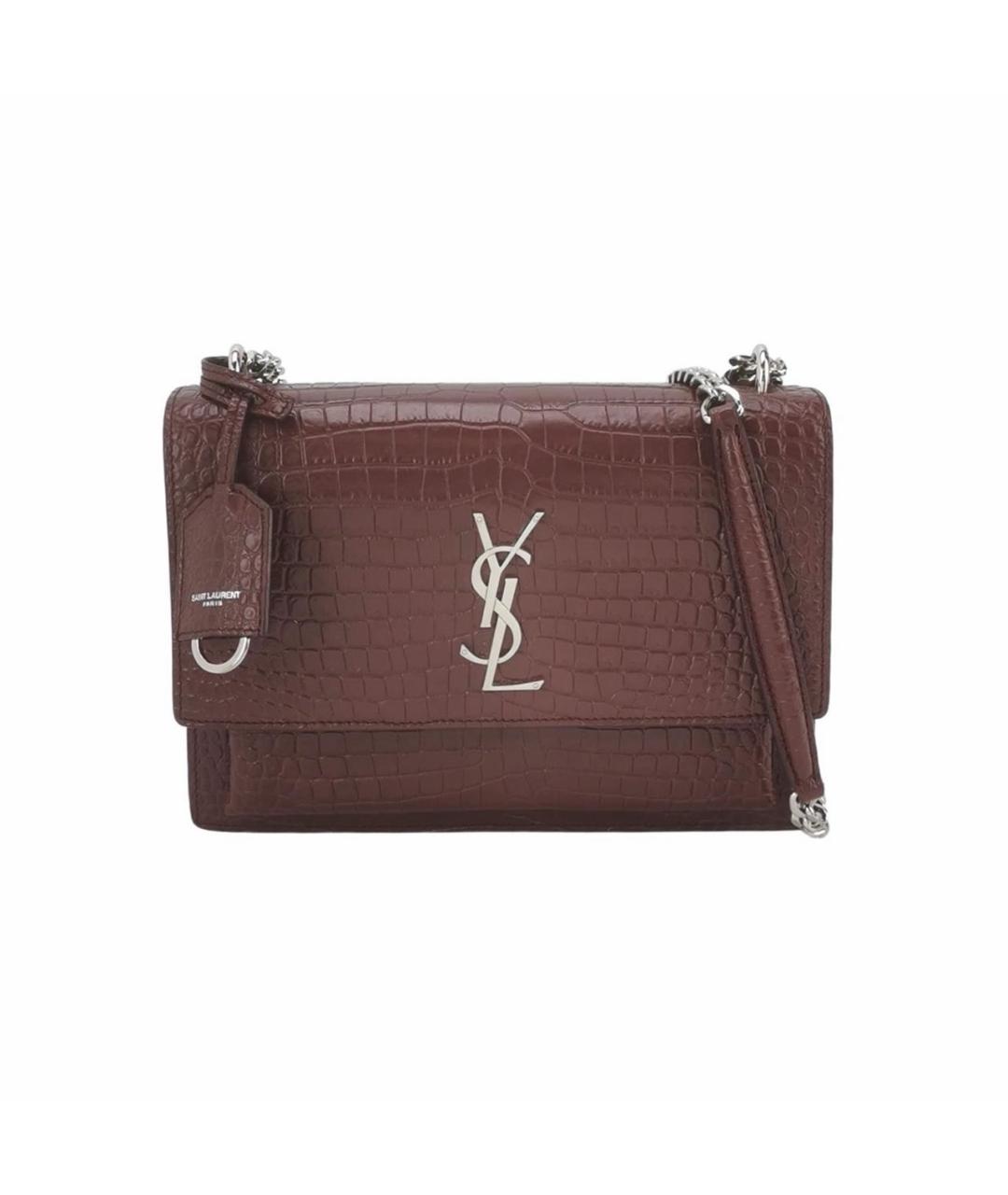 SAINT LAURENT Красная сумка через плечо, фото 6