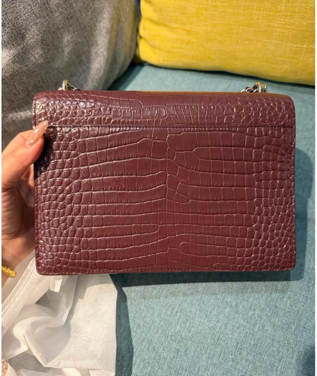 SAINT LAURENT Красная сумка через плечо, фото 3