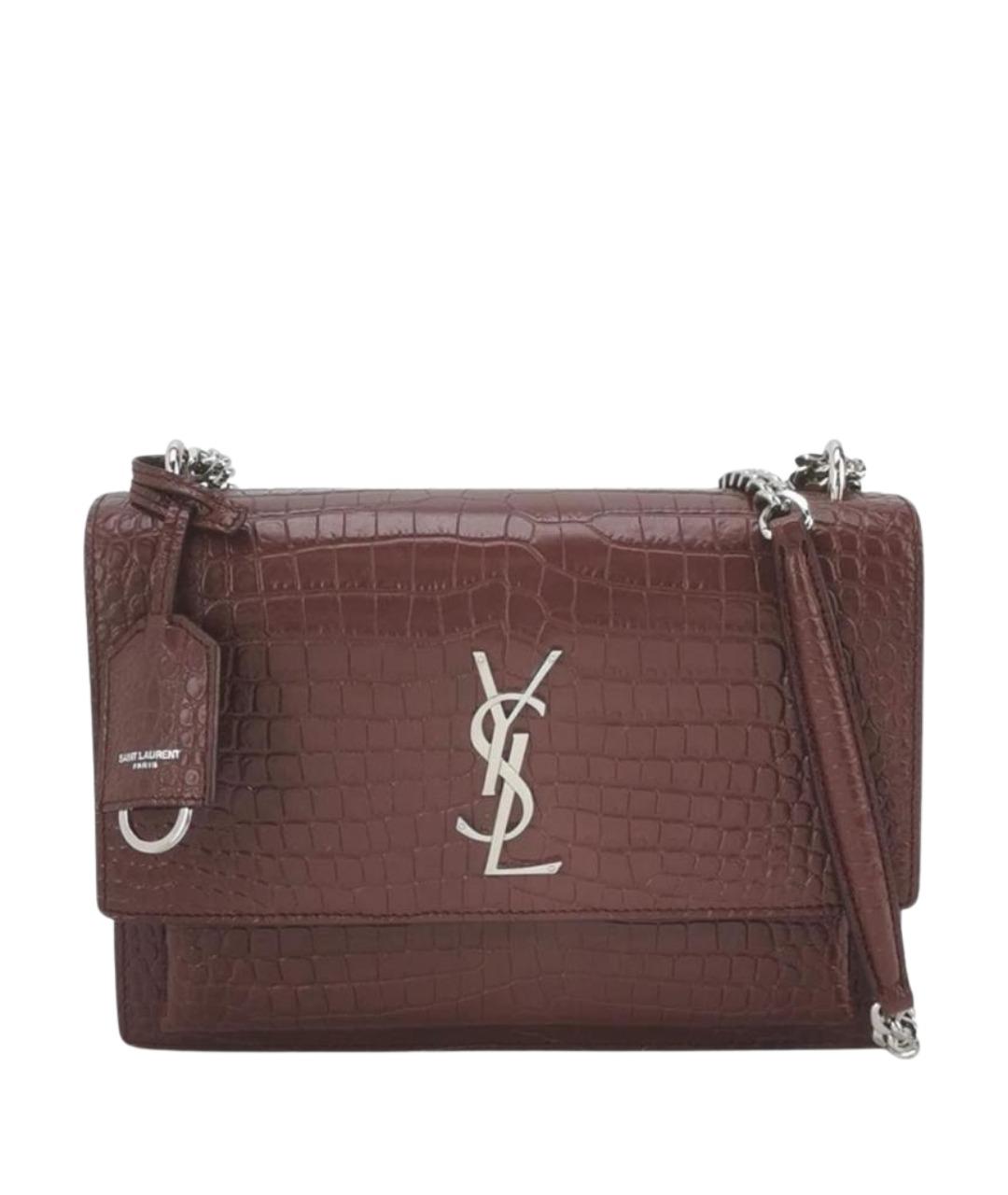 SAINT LAURENT Красная сумка через плечо, фото 1