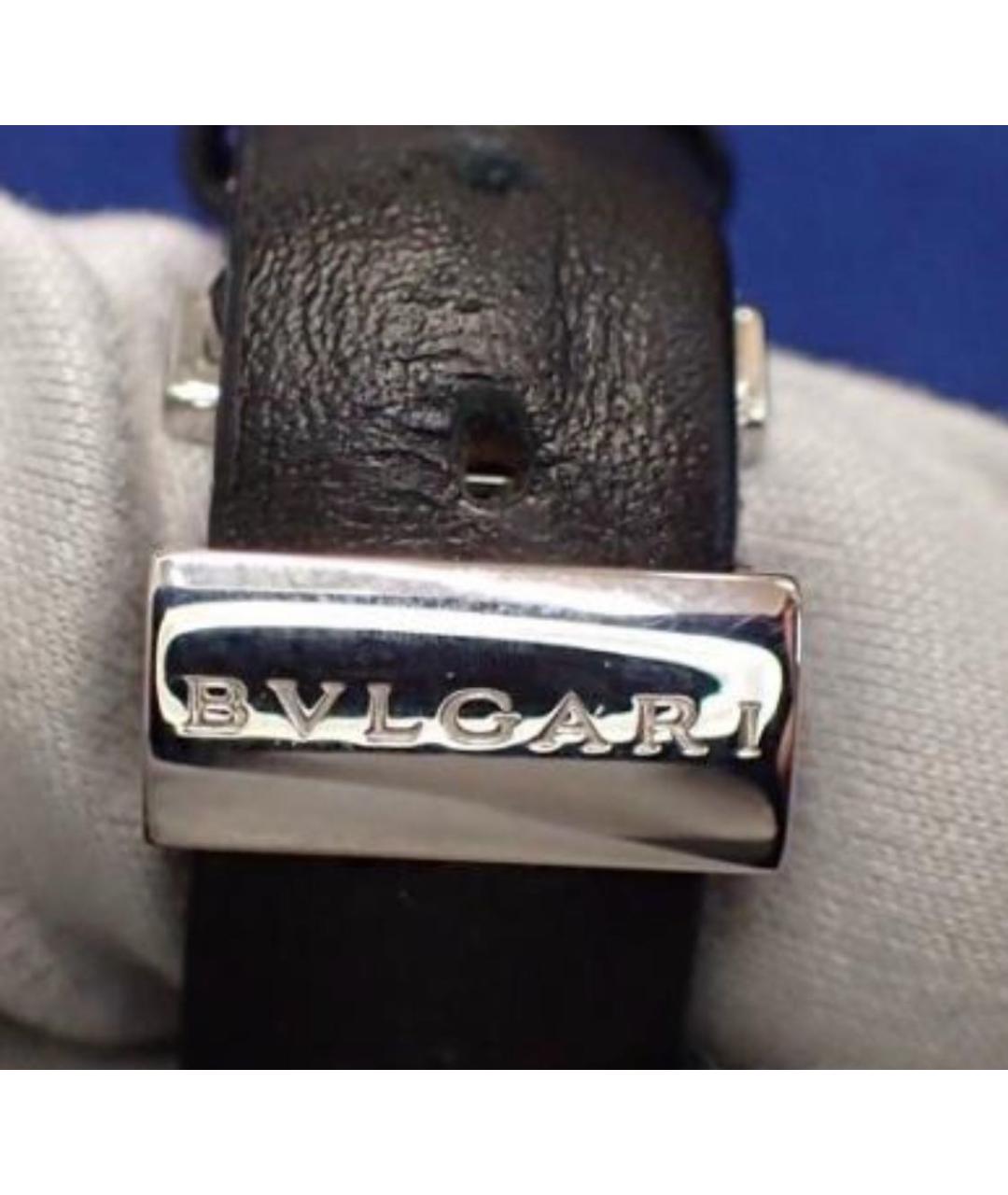 BVLGARI Серебряные металлические часы, фото 2