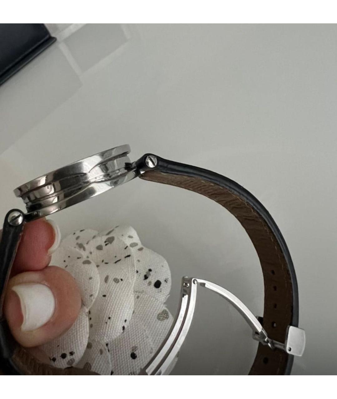 BVLGARI Серебряные металлические часы, фото 8