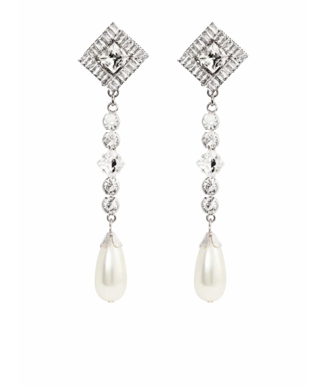 ALESSANDRA RICH Серебряные металлические серьги, фото 1