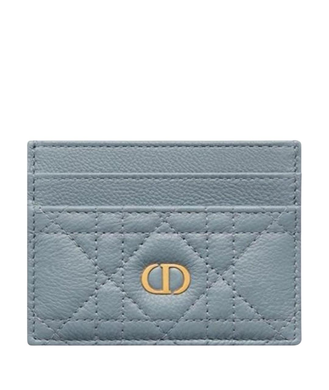 CHRISTIAN DIOR Голубой кардхолдер, фото 1