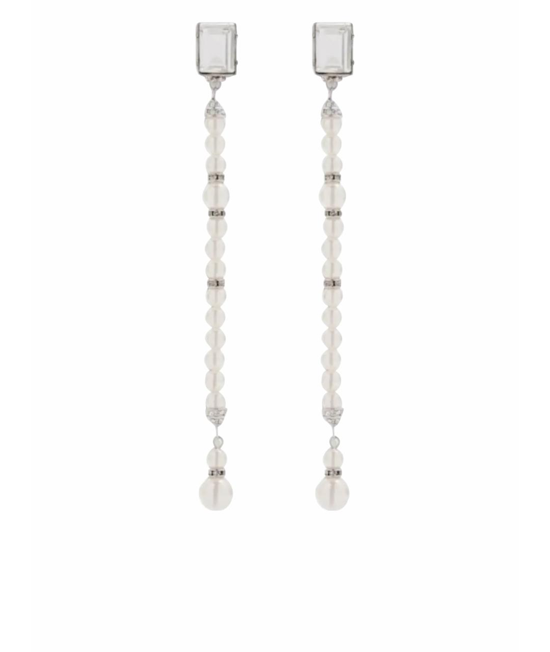 ALESSANDRA RICH Серебряные металлические серьги, фото 1