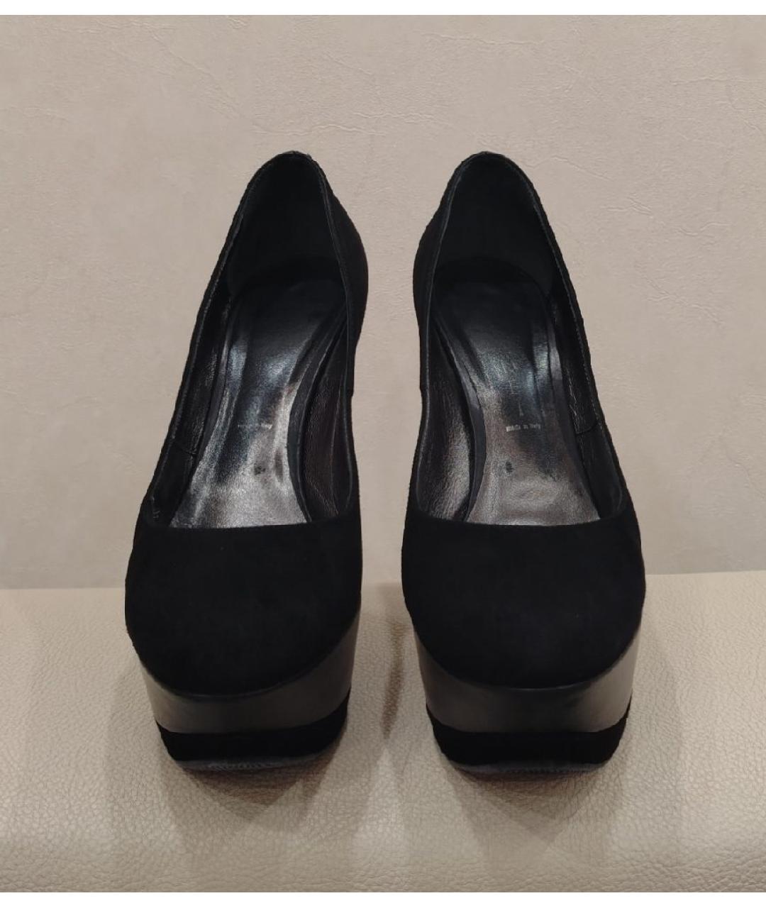 CASADEI Черные замшевые туфли, фото 3