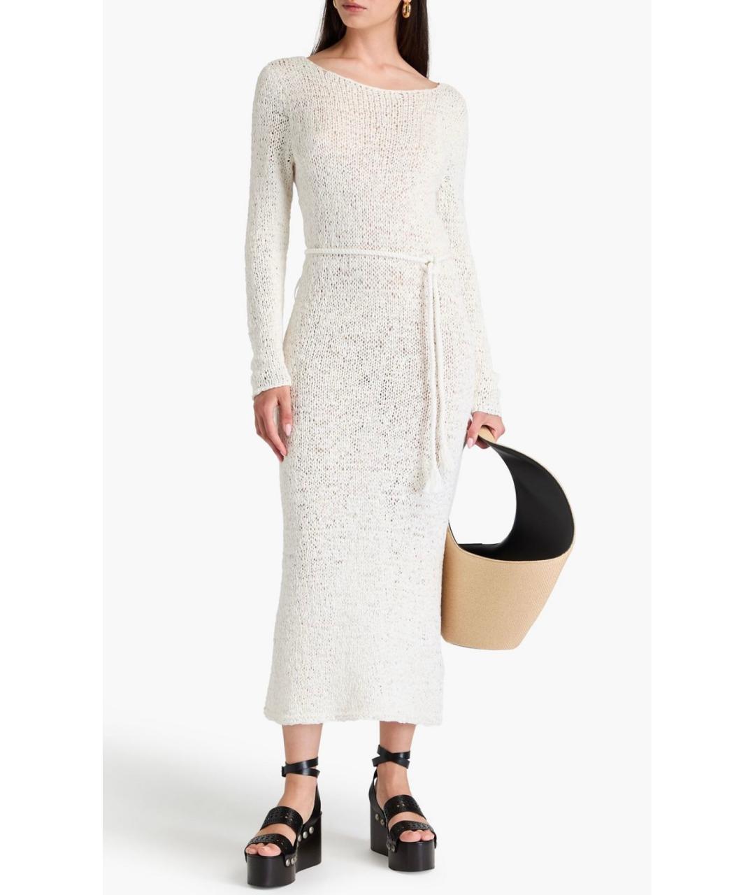 ZIMMERMANN Белое хлопковое коктейльное платье, фото 2