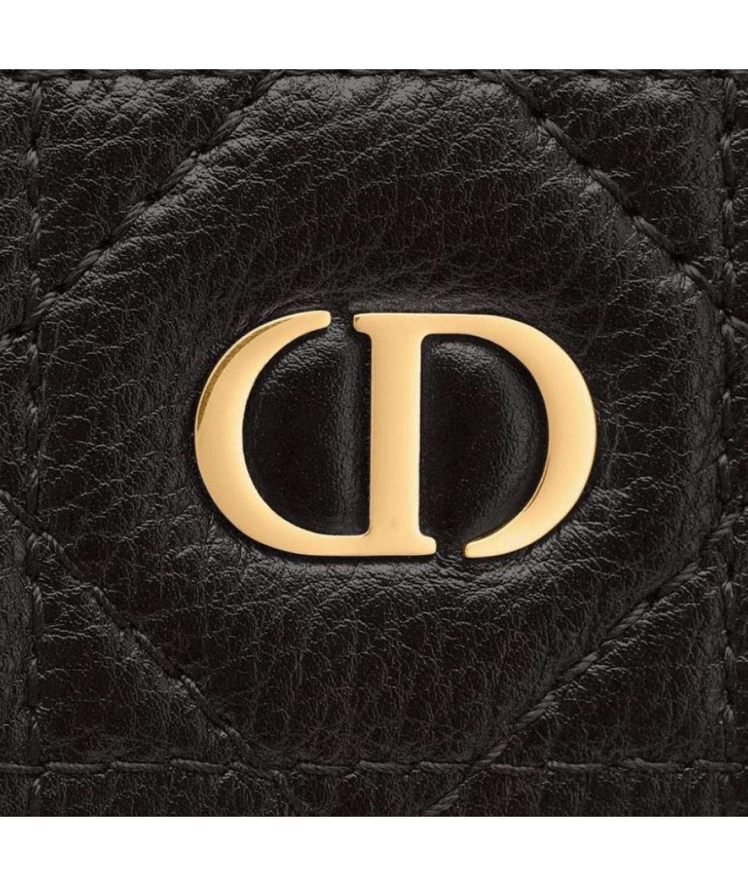 CHRISTIAN DIOR Черный кошелек, фото 3