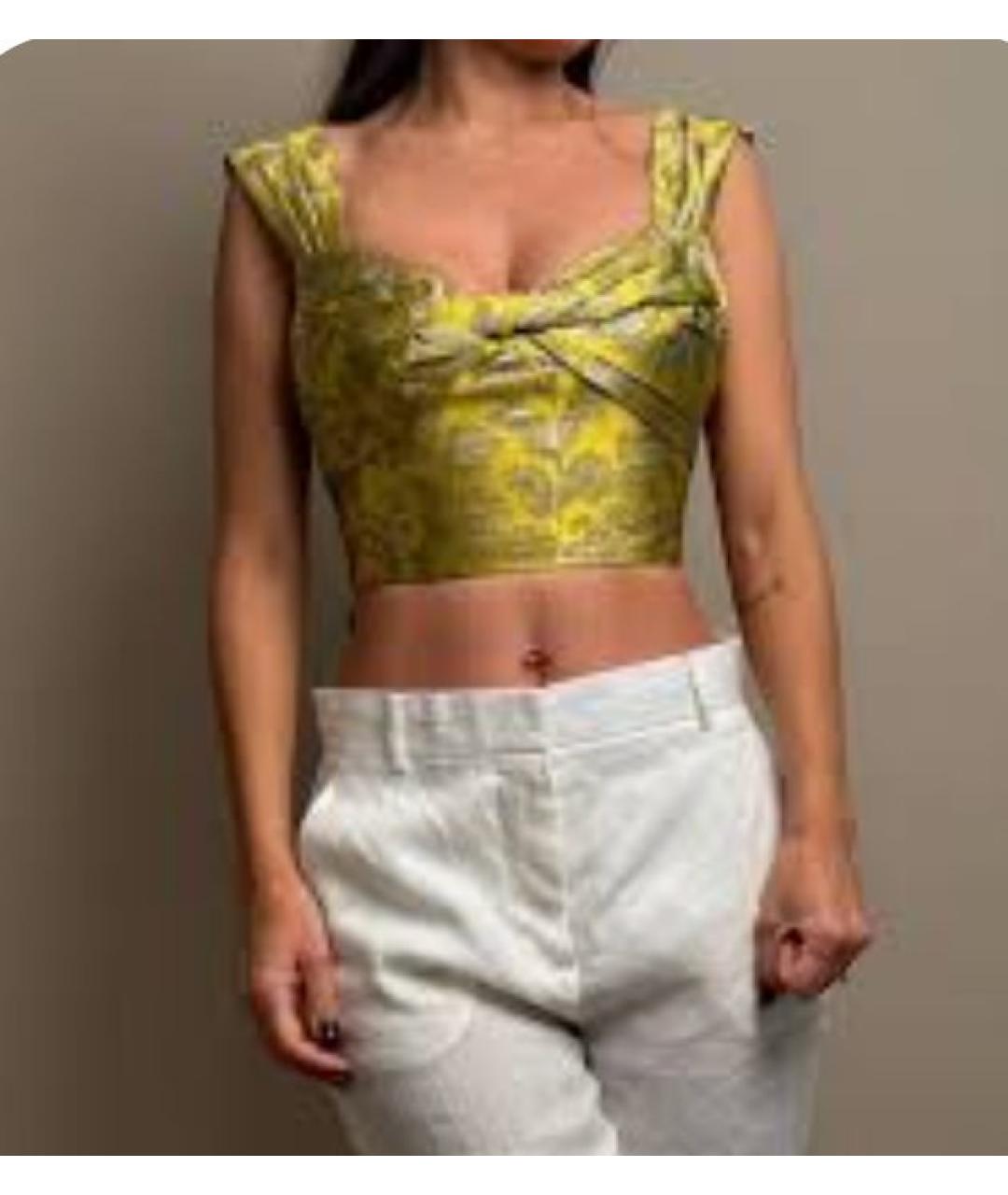 PRADA Золотая блузы, фото 6