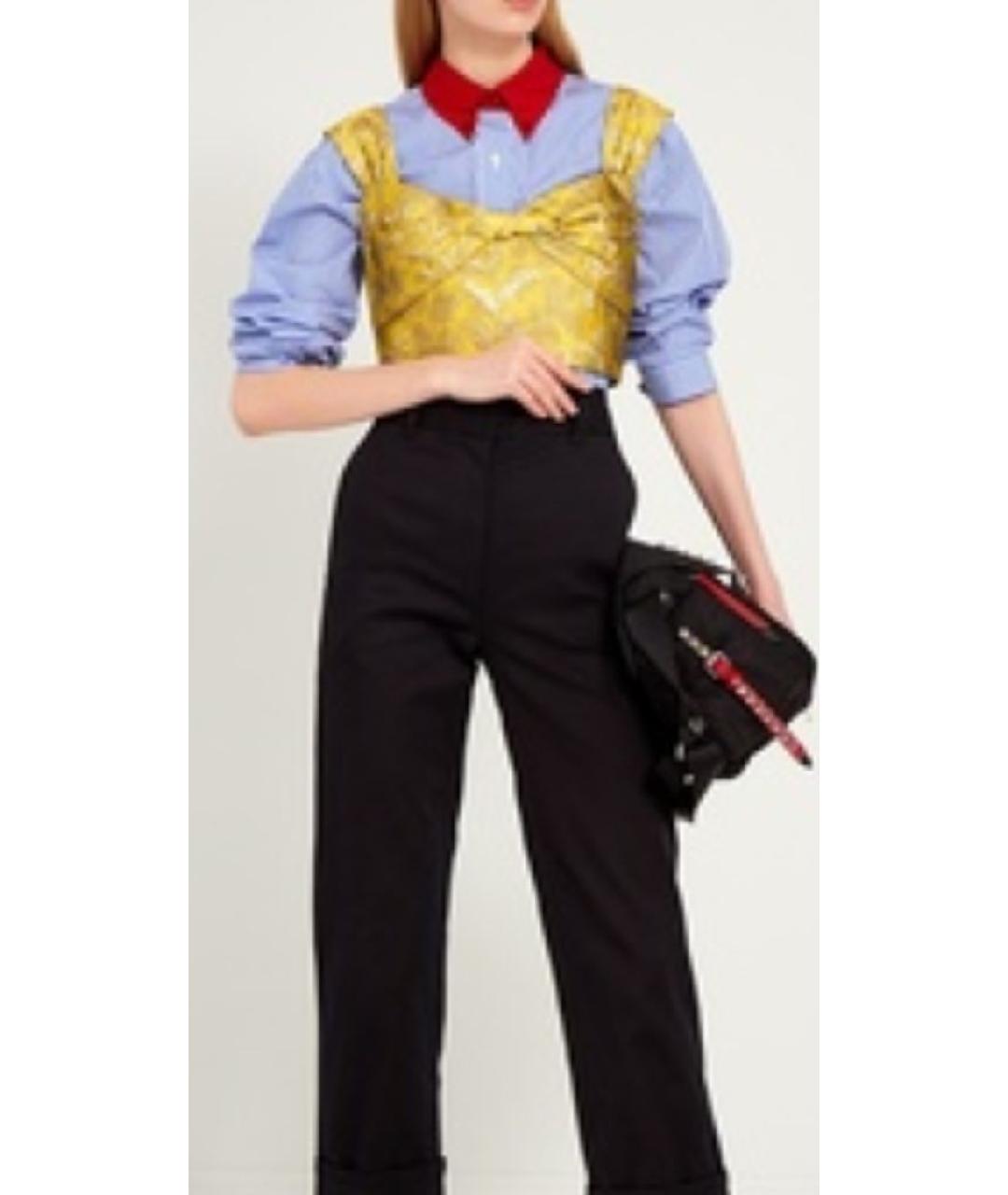 PRADA Золотая блузы, фото 4