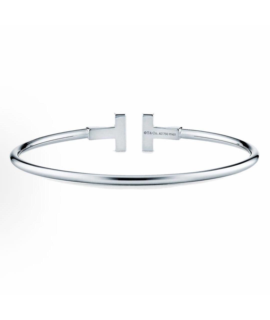 TIFFANY&CO Серебрянный браслет из белого золота, фото 3