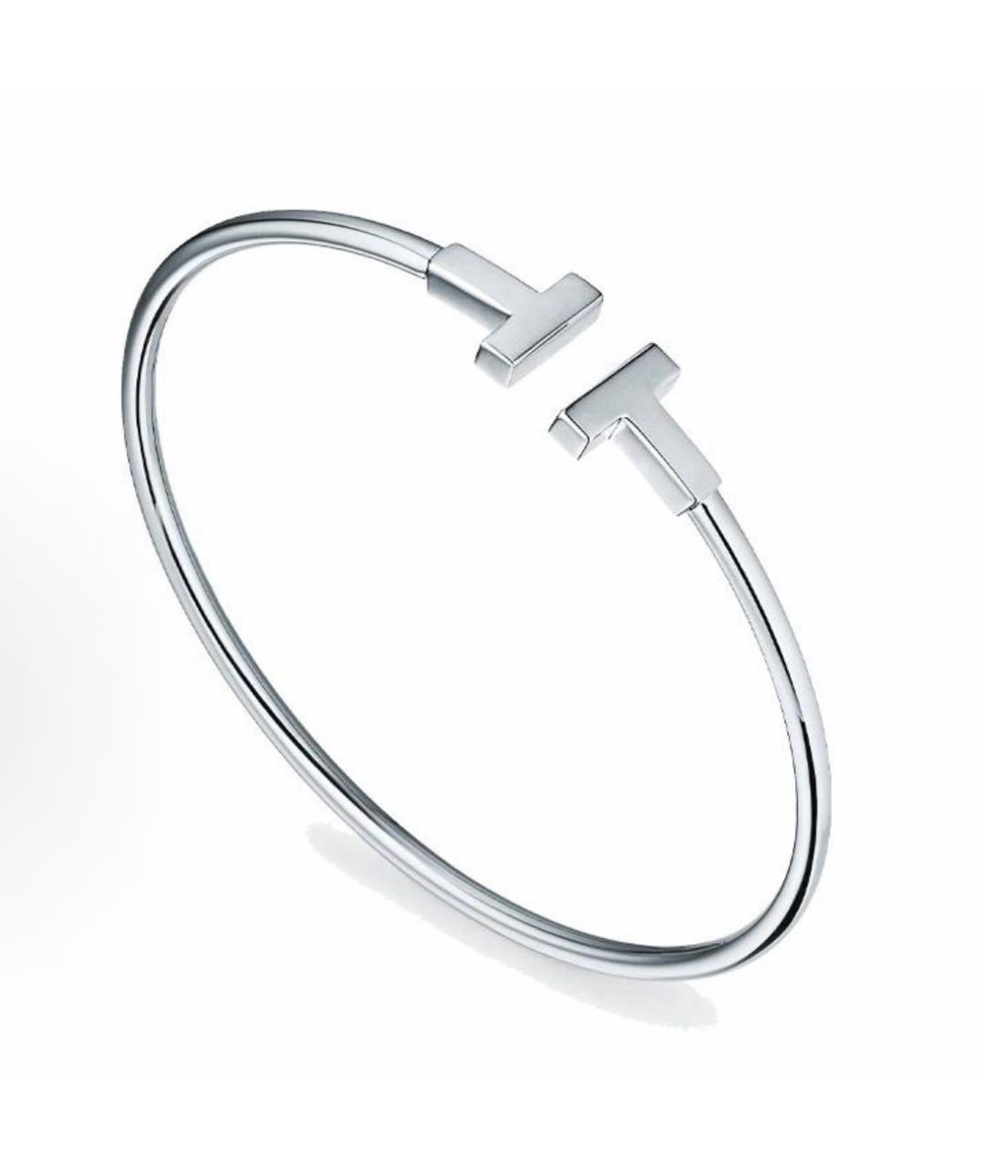TIFFANY&CO Серебрянный браслет из белого золота, фото 2