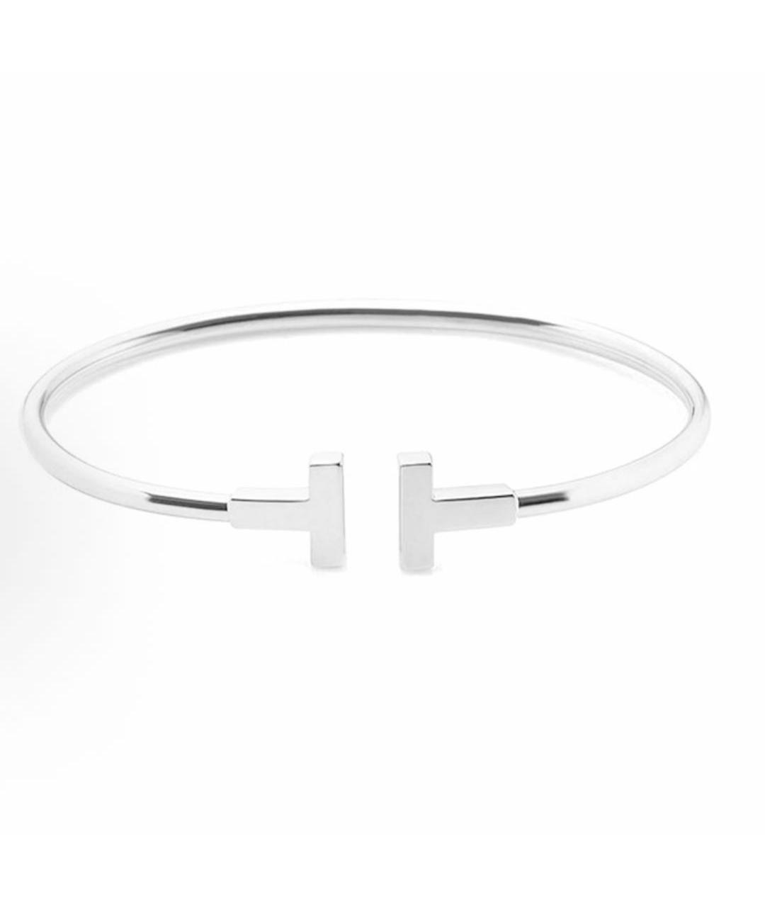 TIFFANY&CO Серебрянный браслет из белого золота, фото 7