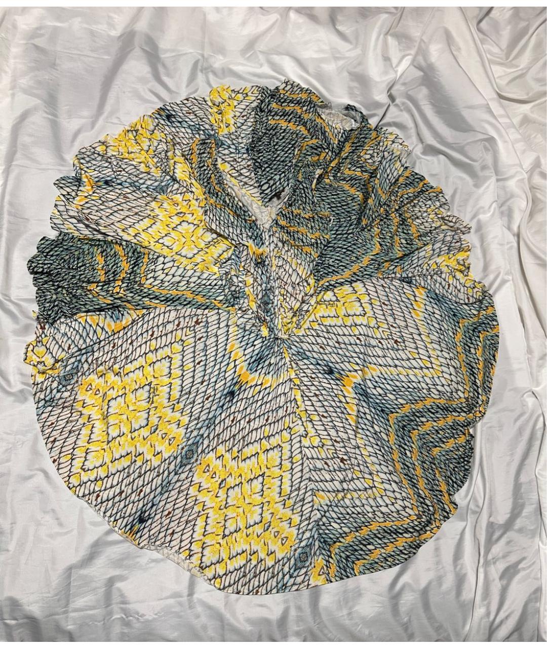 ROBERTO CAVALLI Мульти вискозное коктейльное платье, фото 4