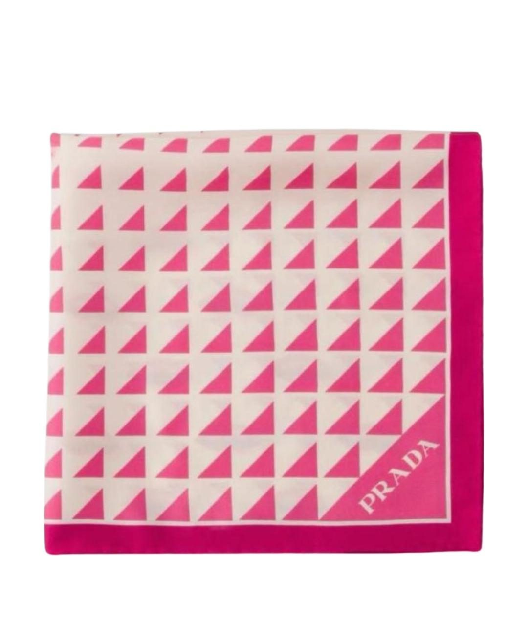 PRADA Розовый платок, фото 1