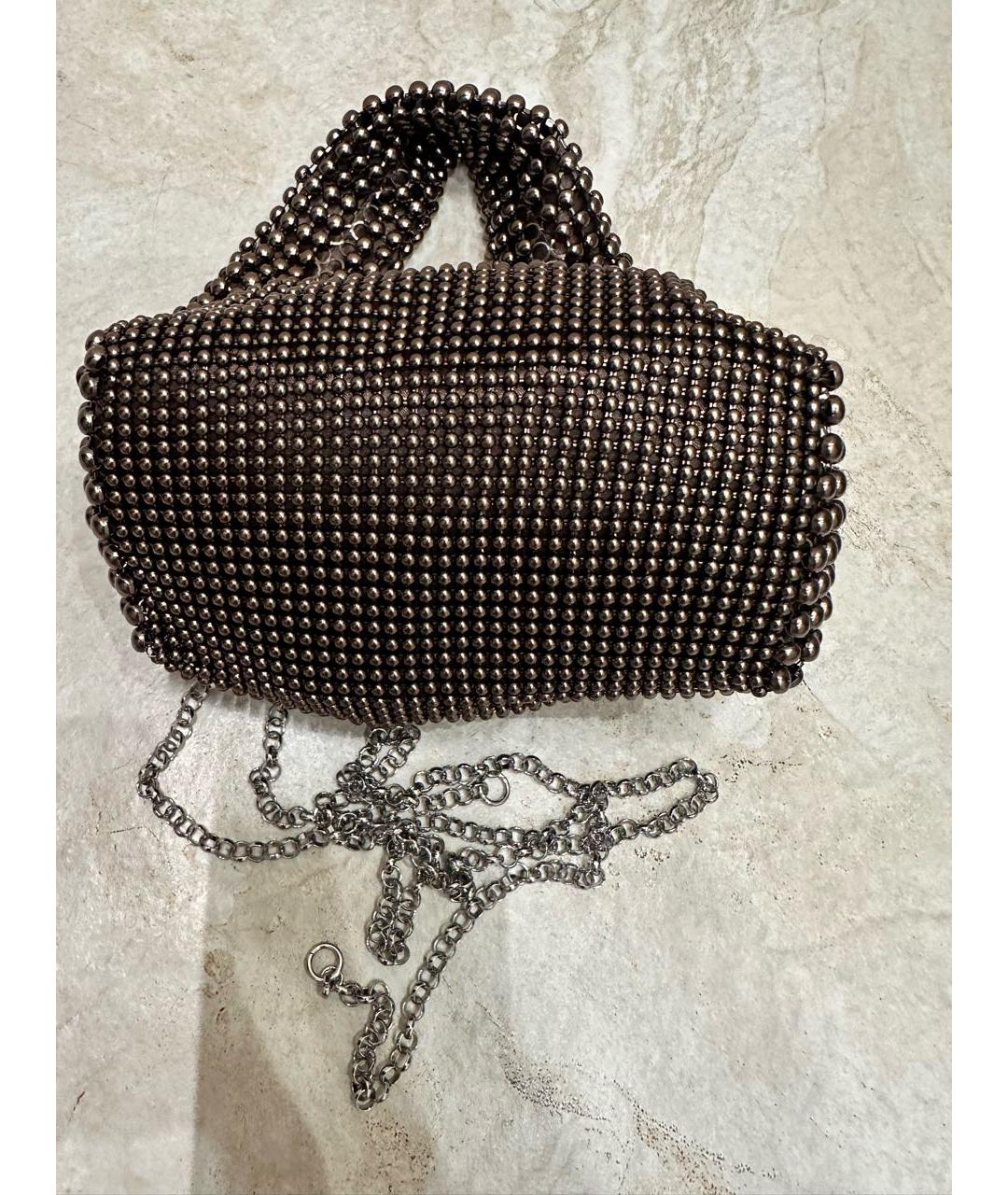 MAX&CO Коричневая сумка с короткими ручками, фото 4