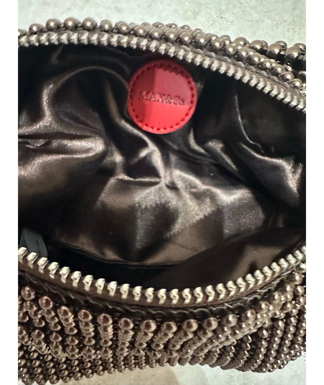 MAX&CO Коричневая сумка с короткими ручками, фото 5