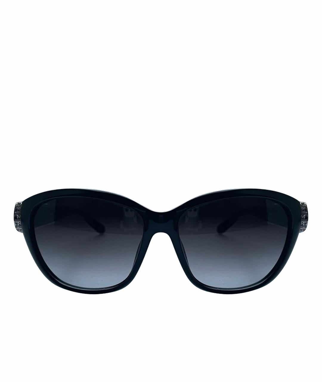 CHLOE Черные пластиковые солнцезащитные очки, фото 1