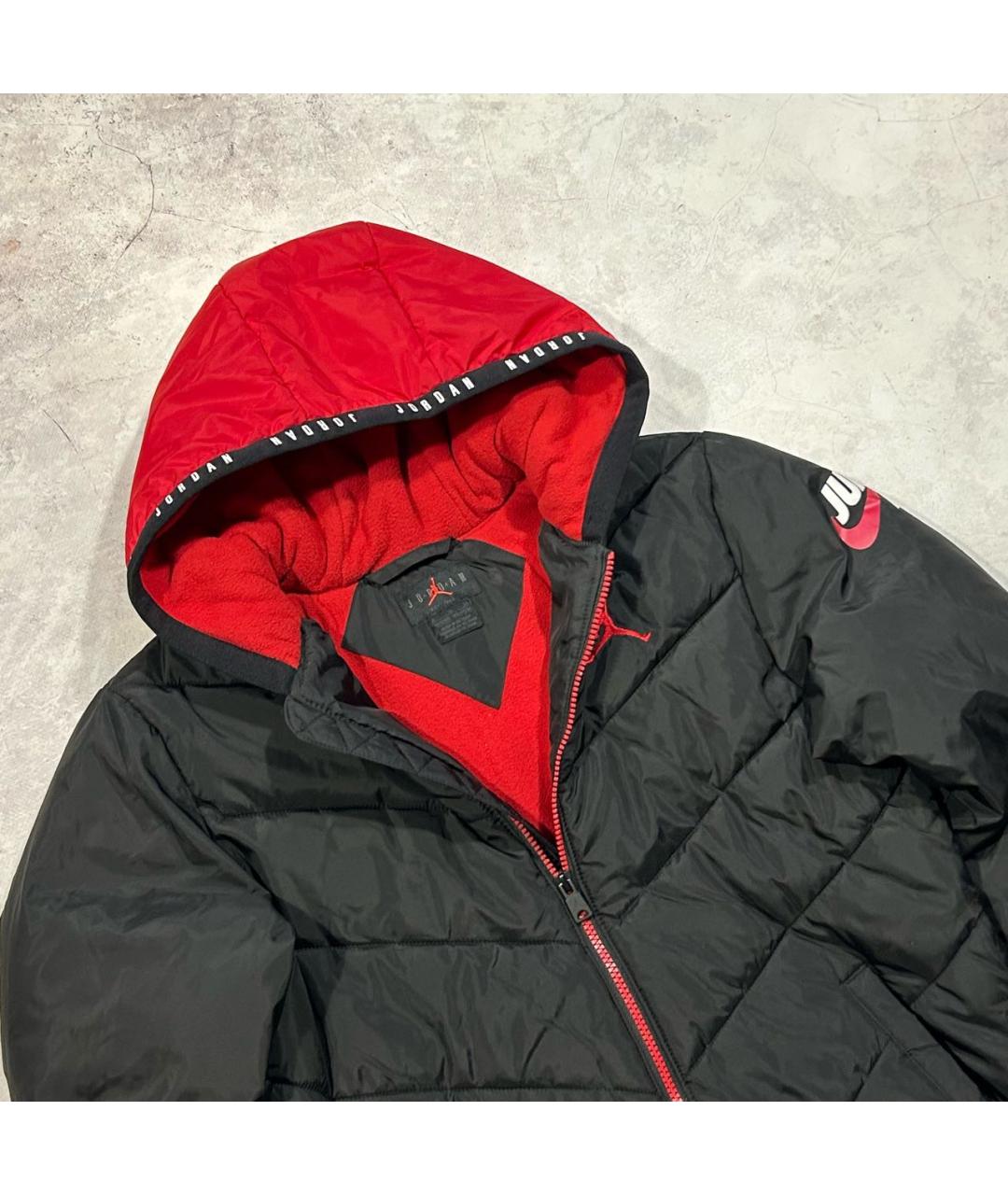 JORDAN Черный пуховик, фото 2