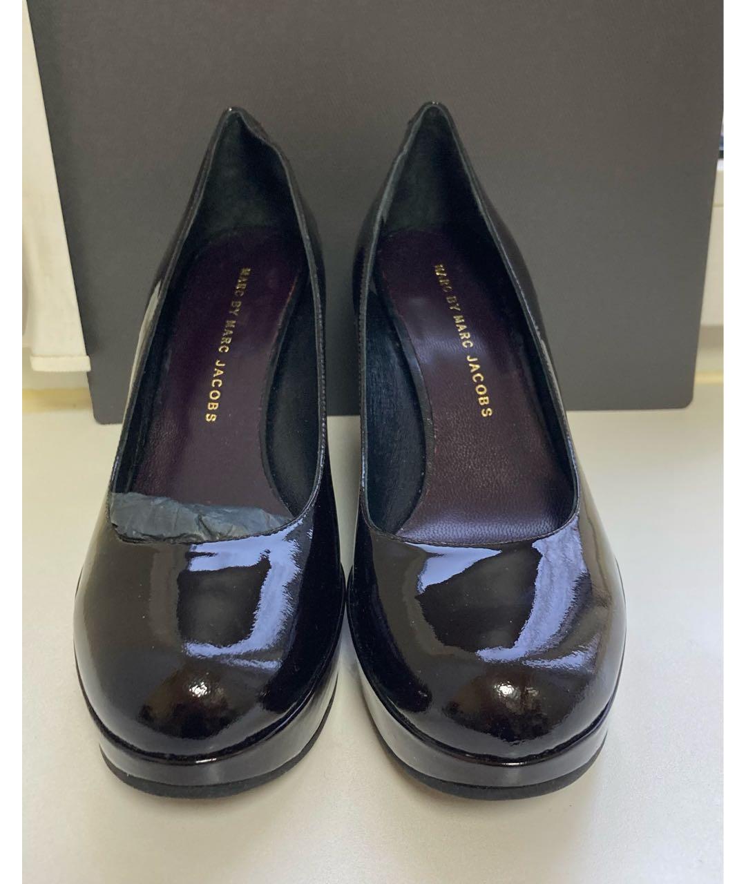 MARC BY MARC JACOBS Черные кожаные туфли, фото 2