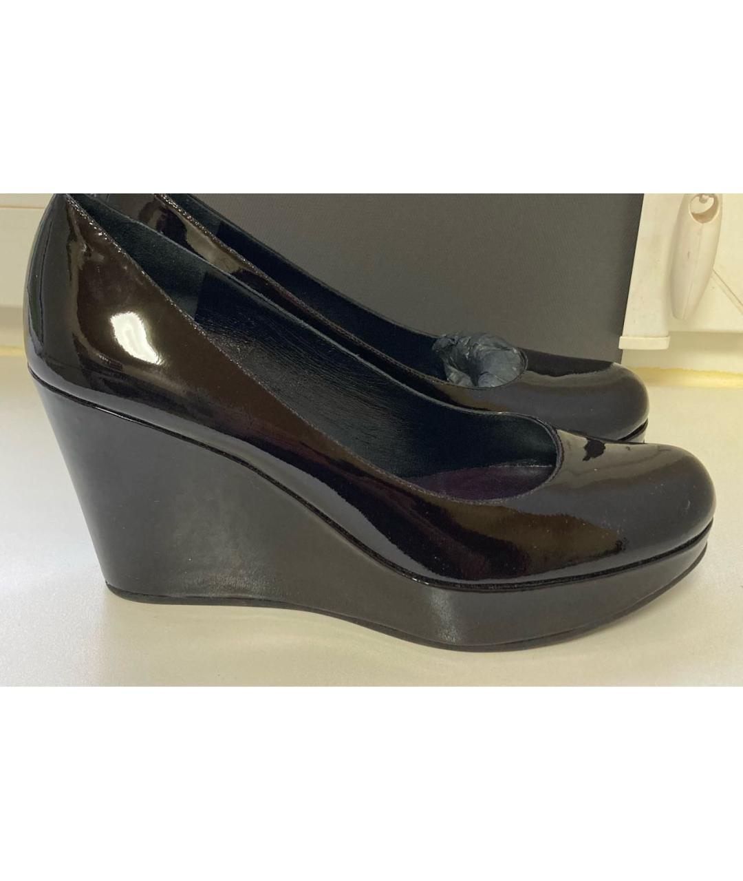 MARC BY MARC JACOBS Черные кожаные туфли, фото 6