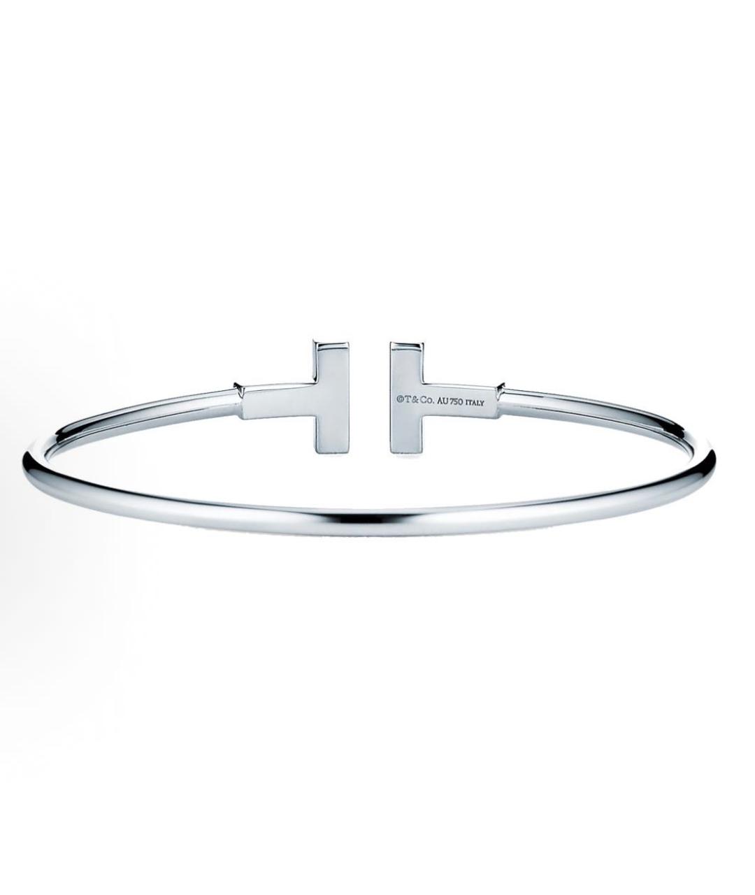 TIFFANY&CO Серебрянный браслет из белого золота, фото 5