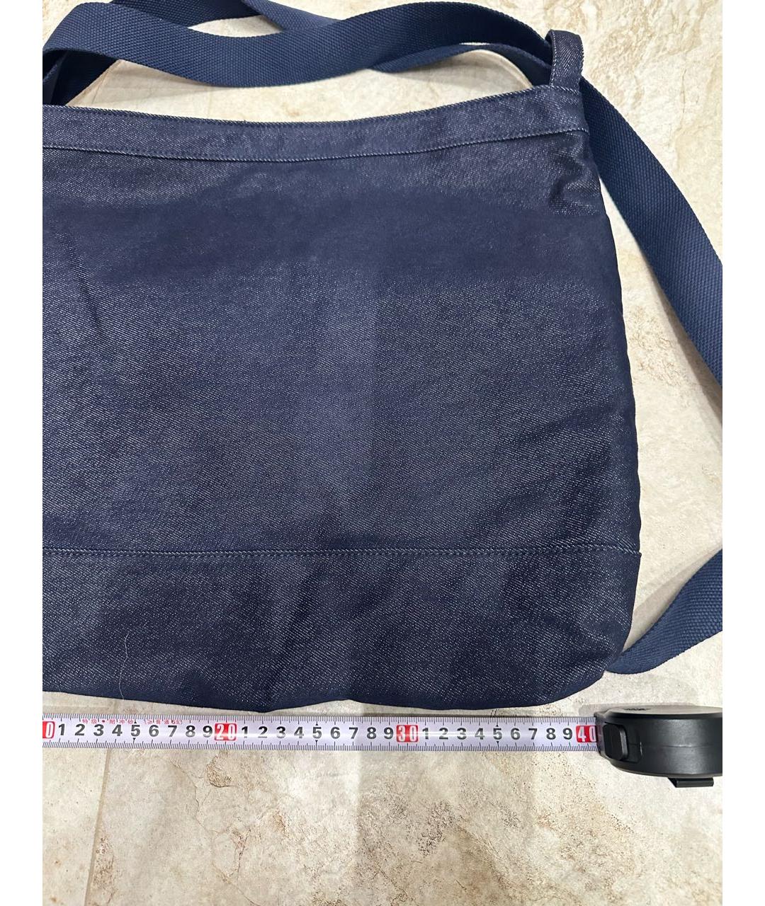 MAX&CO Темно-синий тканевый рюкзак, фото 3