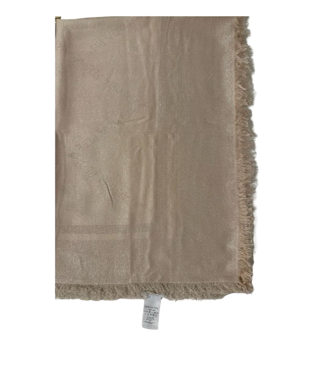 PATRIZIA PEPE Золотой платок, фото 1