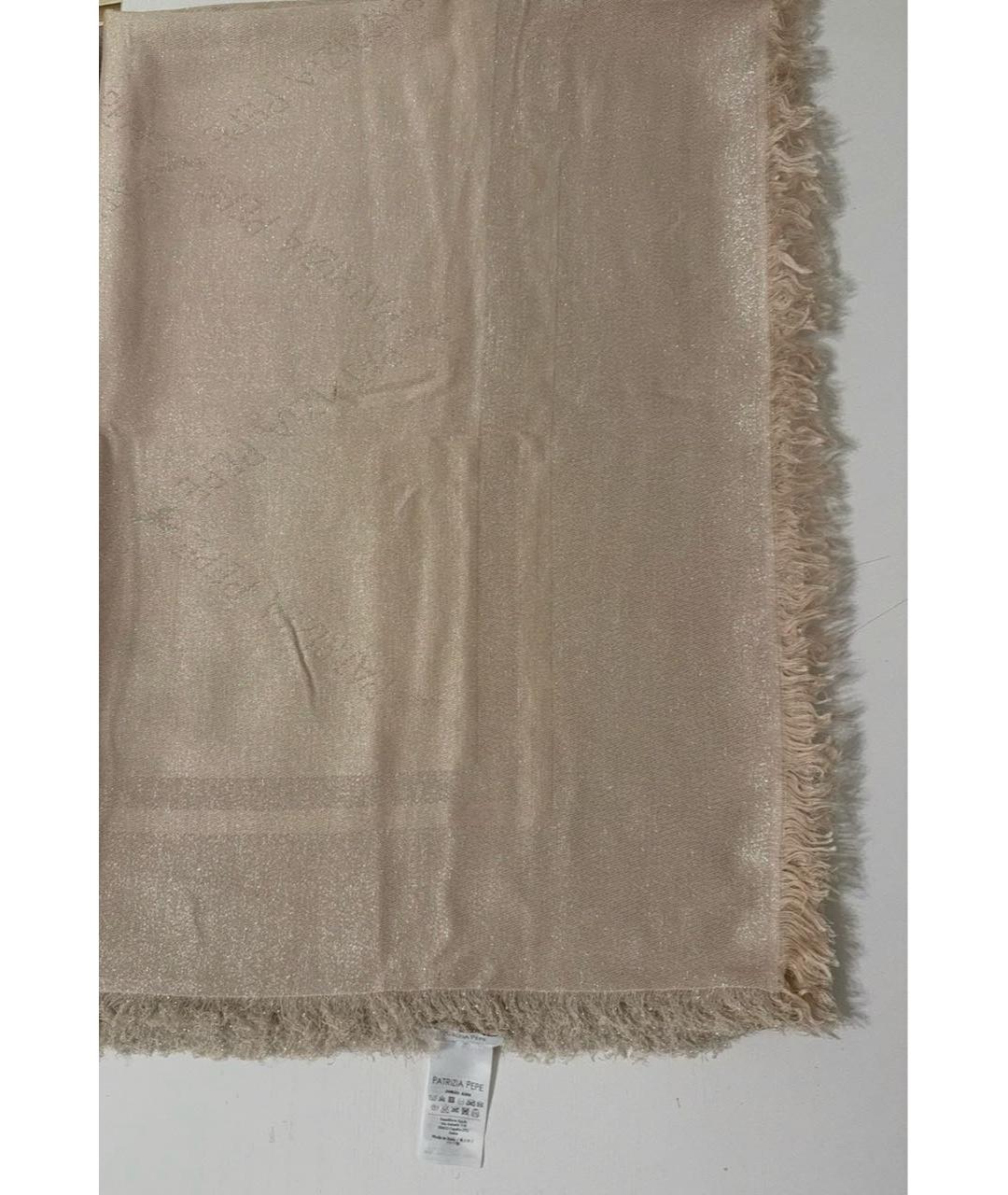 PATRIZIA PEPE Золотой платок, фото 6