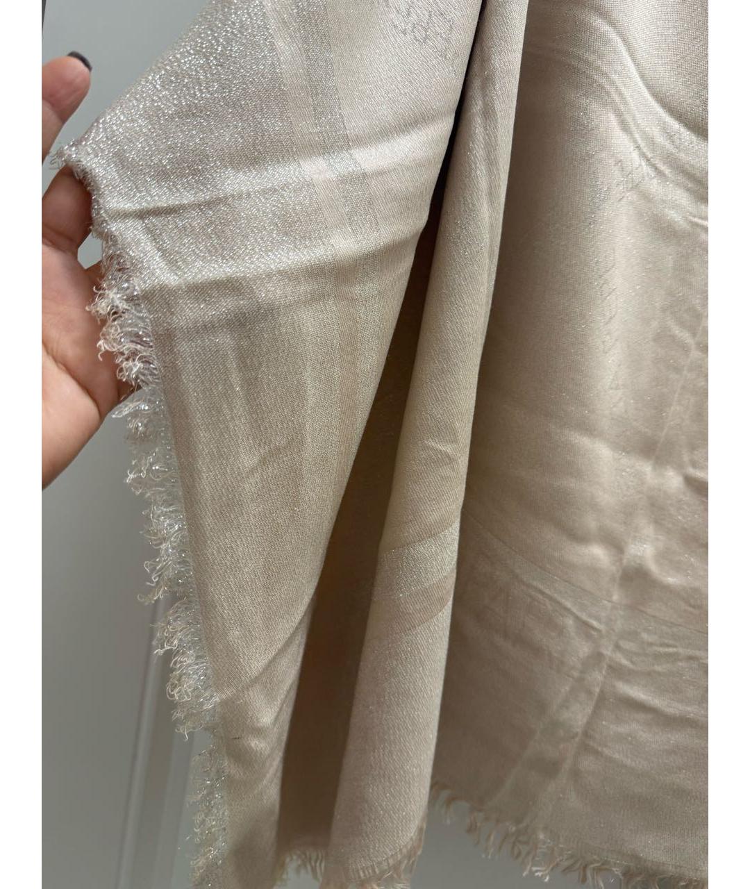 PATRIZIA PEPE Золотой платок, фото 3