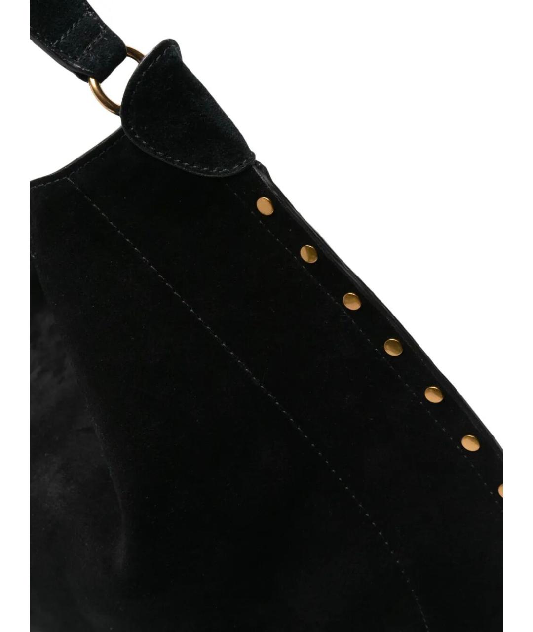 ISABEL MARANT Черная замшевая сумка через плечо, фото 5