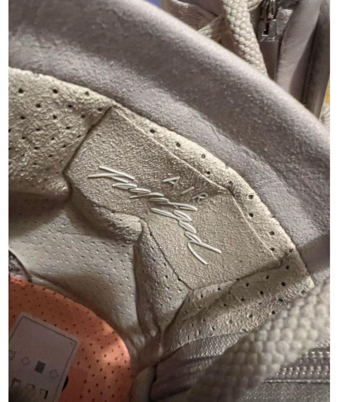 NIKE Серые кожаные высокие кроссовки / кеды, фото 4