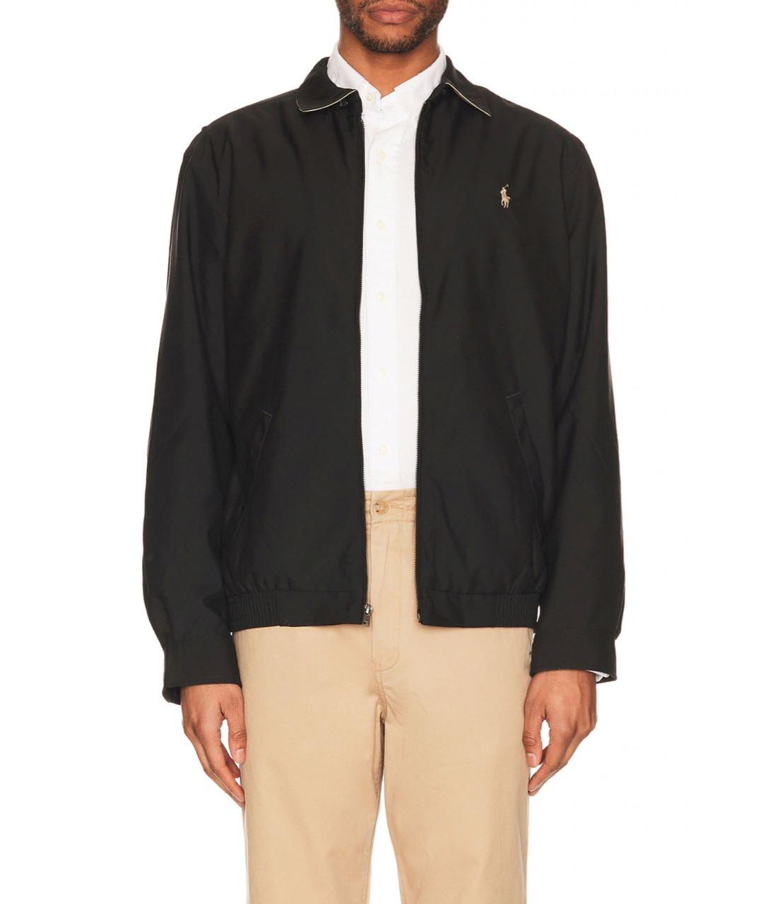 POLO RALPH LAUREN Черная полиэстеровая куртка, фото 4