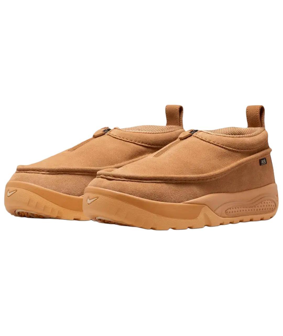 NIKE Коричневые низкие кроссовки / кеды, фото 3