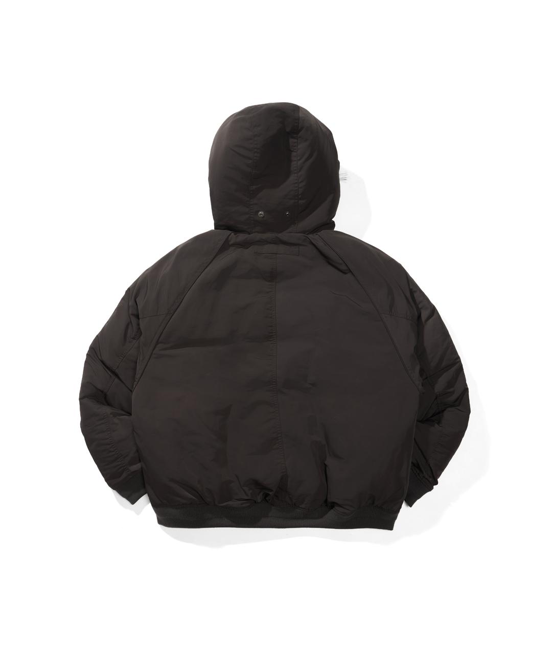 NOTHOMME Черная полиамидовая куртка, фото 2