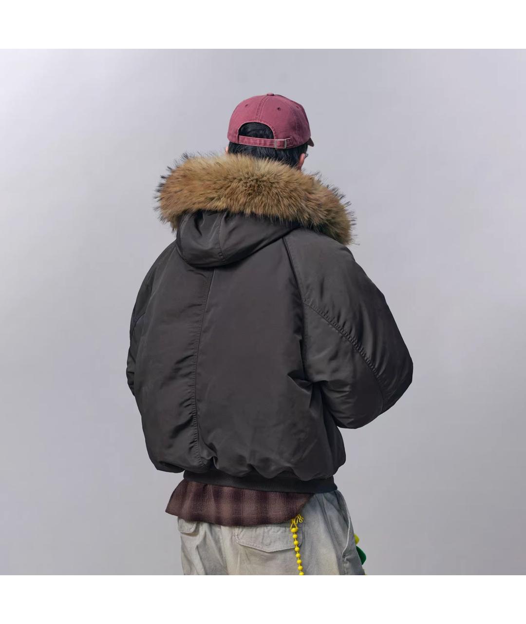 NOTHOMME Черная полиамидовая куртка, фото 5