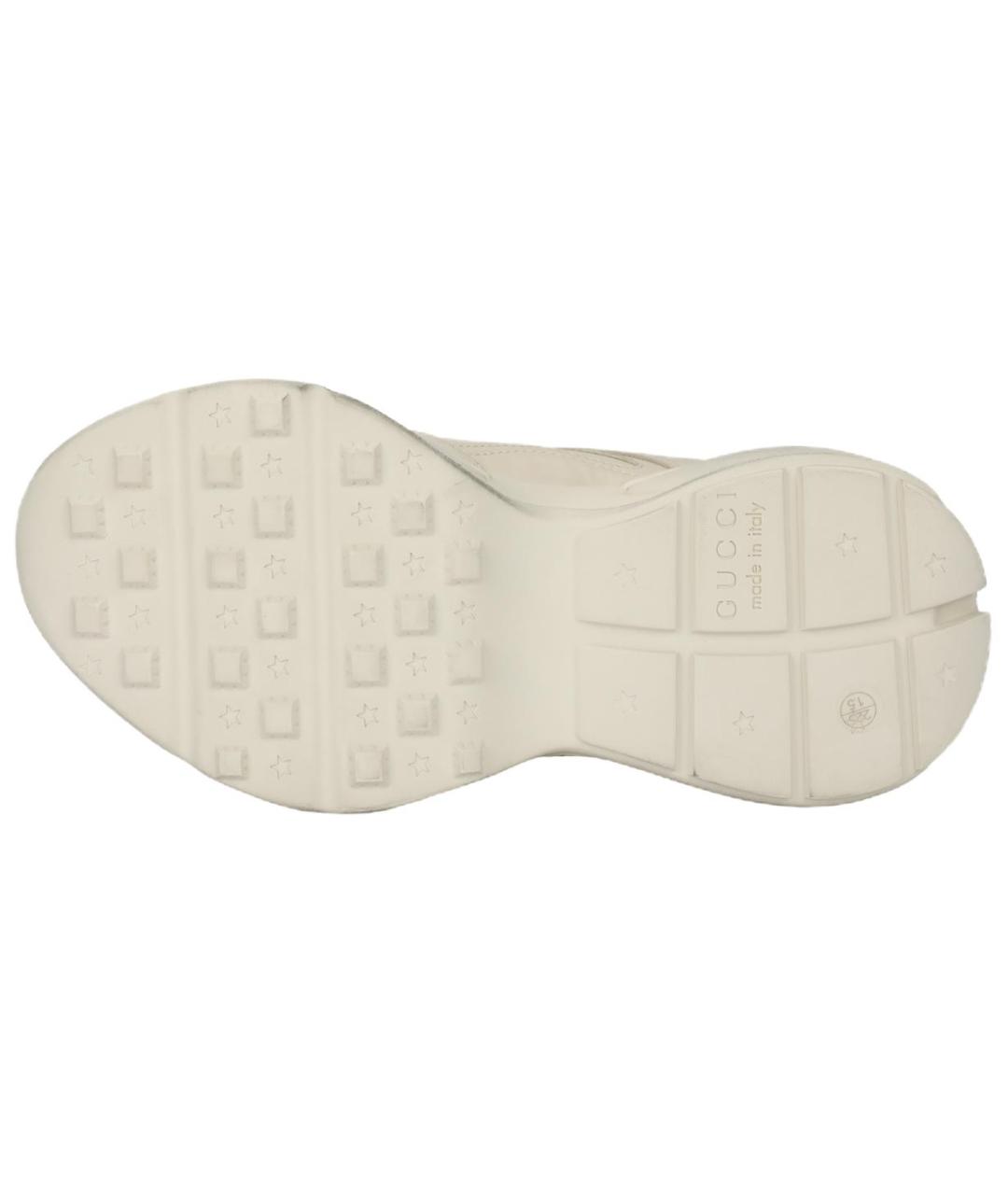 GUCCI Кожаные кроссовки, фото 5