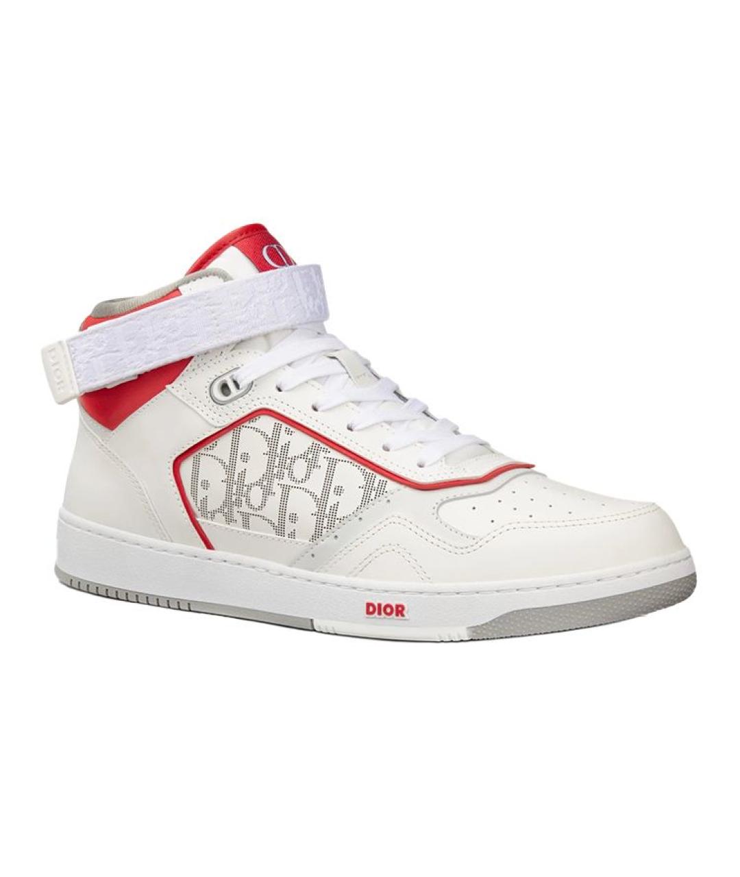 CHRISTIAN DIOR Кожаные высокие кроссовки / кеды, фото 2