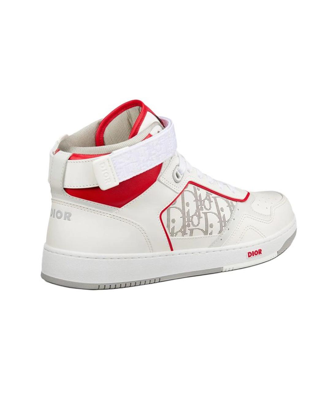 CHRISTIAN DIOR Кожаные высокие кроссовки / кеды, фото 4