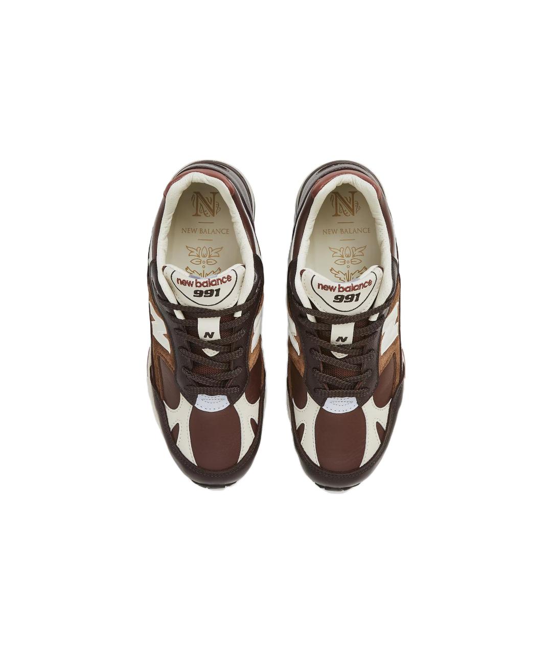 NEW BALANCE Кожаные низкие кроссовки / кеды, фото 4