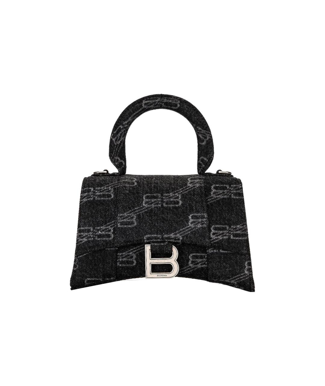 BALENCIAGA Черная сумка с короткими ручками, фото 1