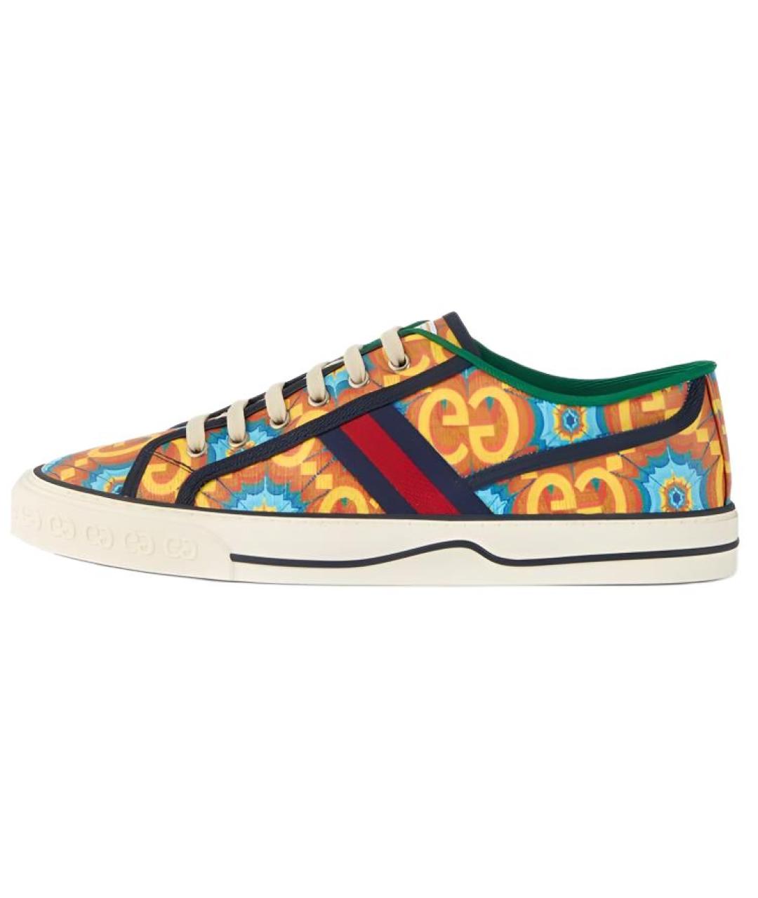 GUCCI Низкие кроссовки / кеды, фото 2