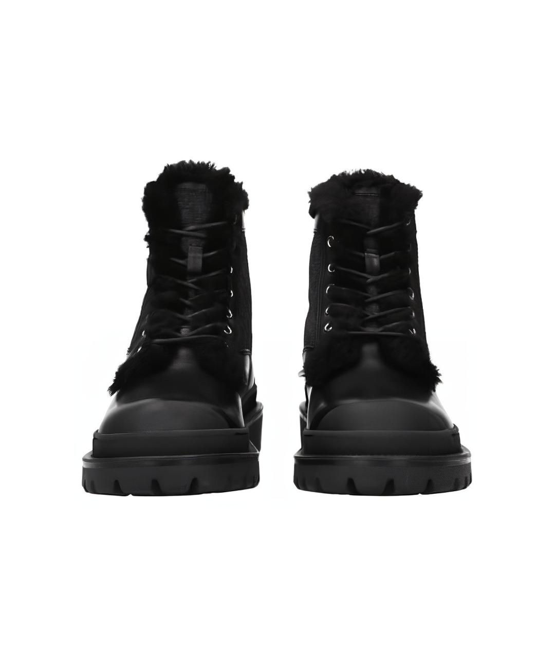 CHRISTIAN DIOR Кожаные высокие ботинки, фото 3