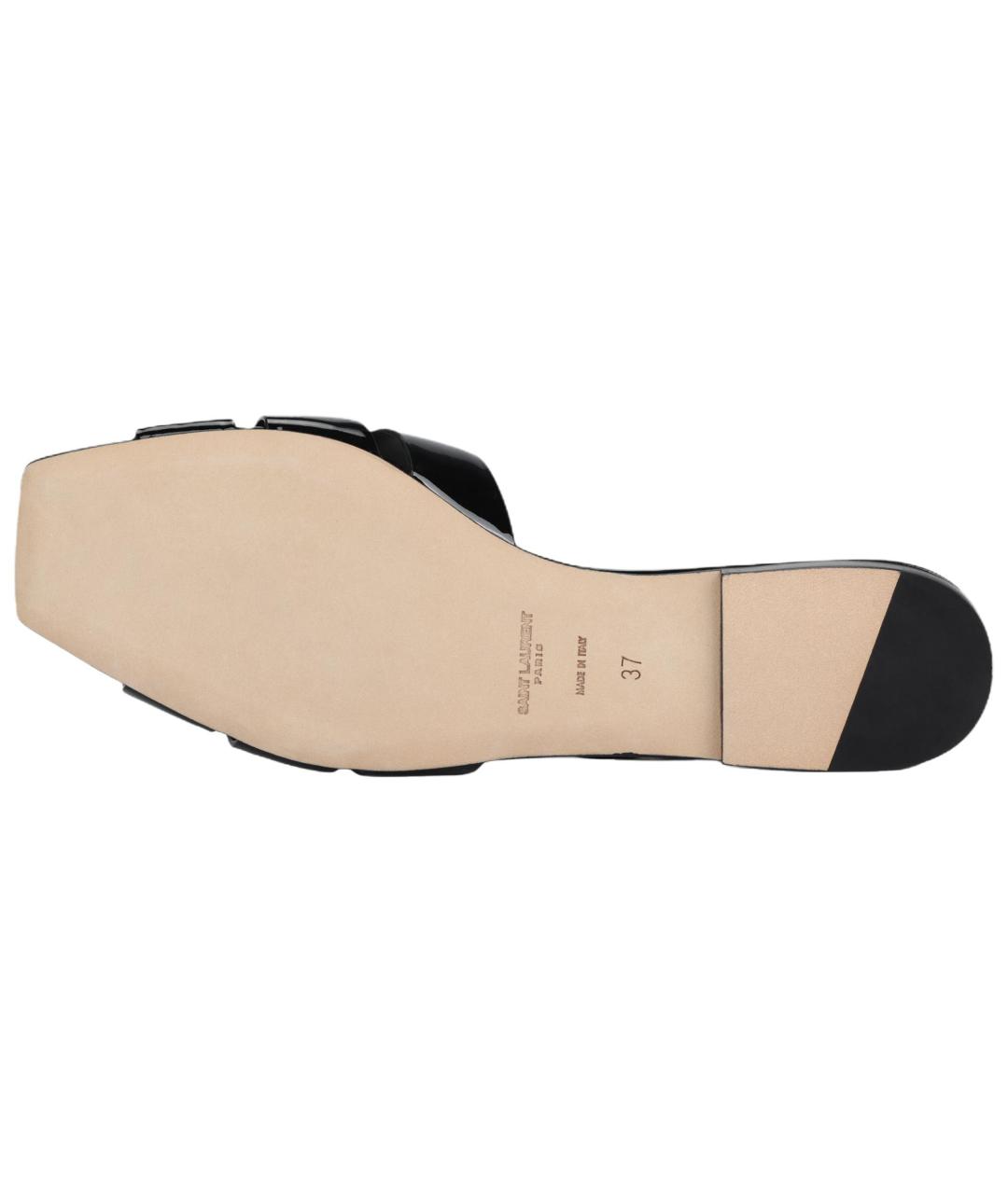 SAINT LAURENT Черные сандалии, фото 5