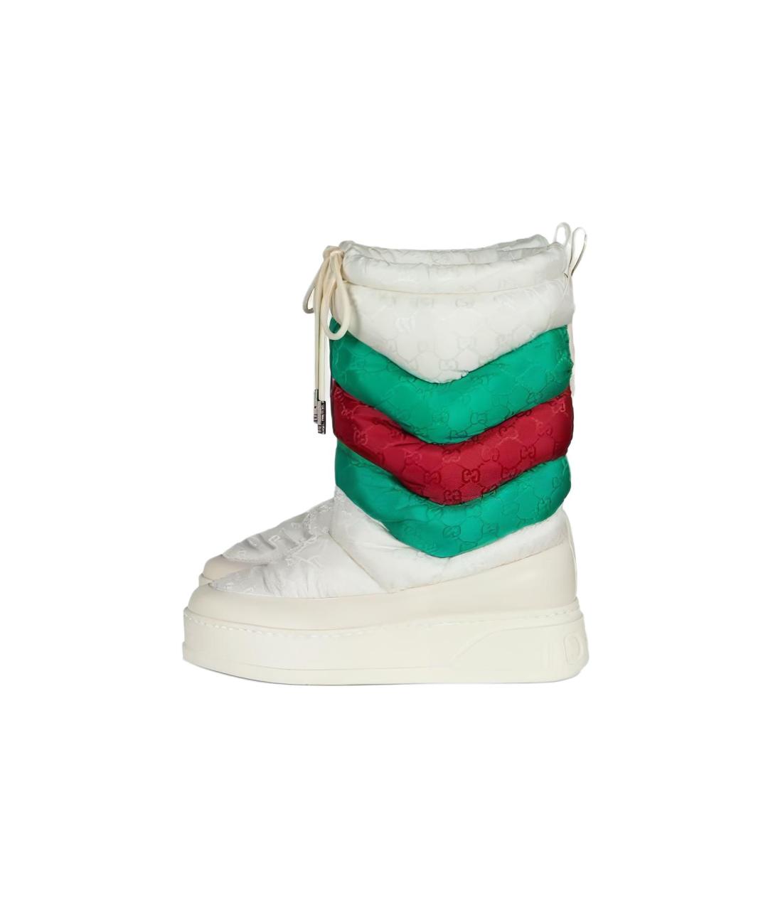 GUCCI Белые ботинки, фото 2