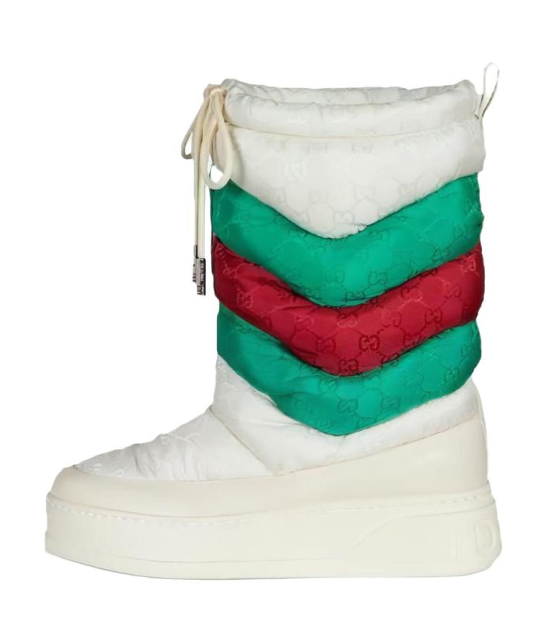 GUCCI Белые ботинки, фото 5