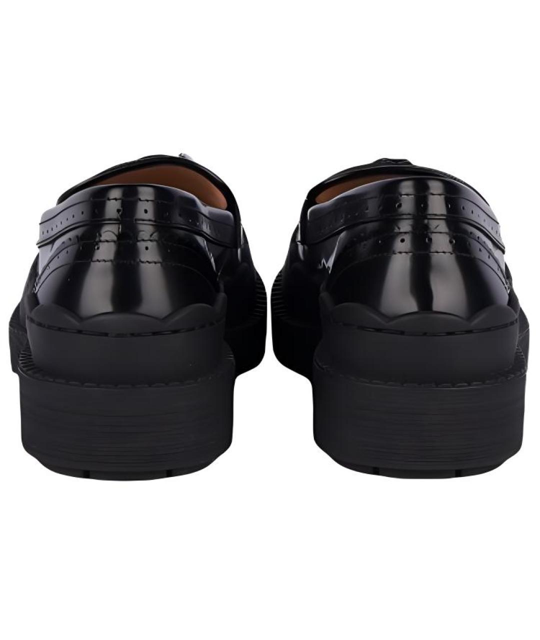 GUCCI Черные лоферы, фото 4