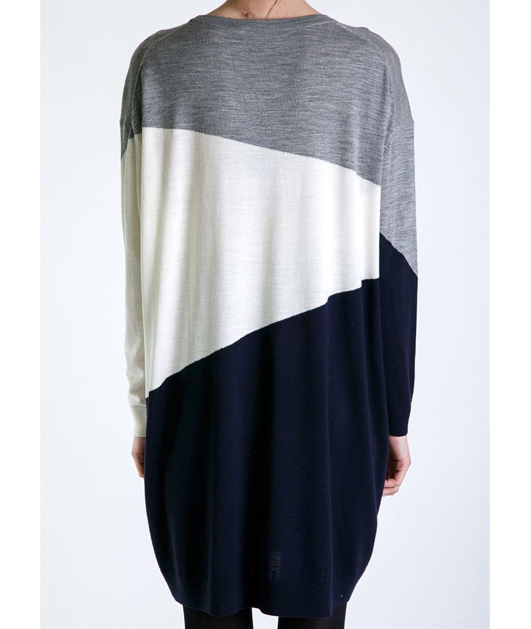 PAUL SMITH Мульти шерстяное повседневное платье, фото 4