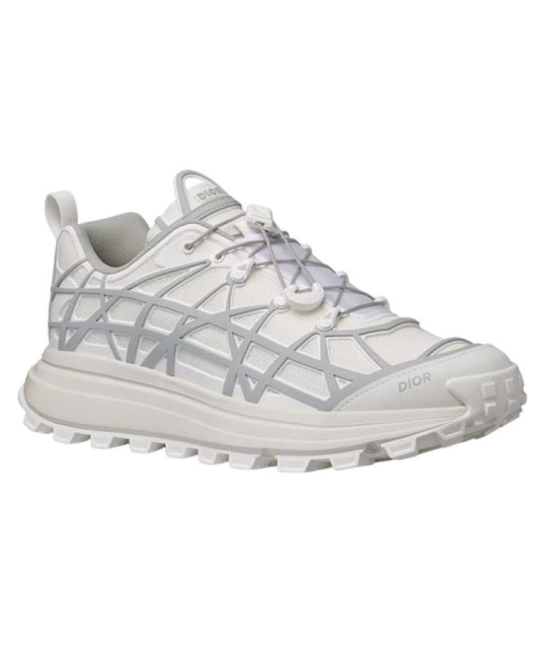 CHRISTIAN DIOR Серые низкие кроссовки / кеды, фото 2