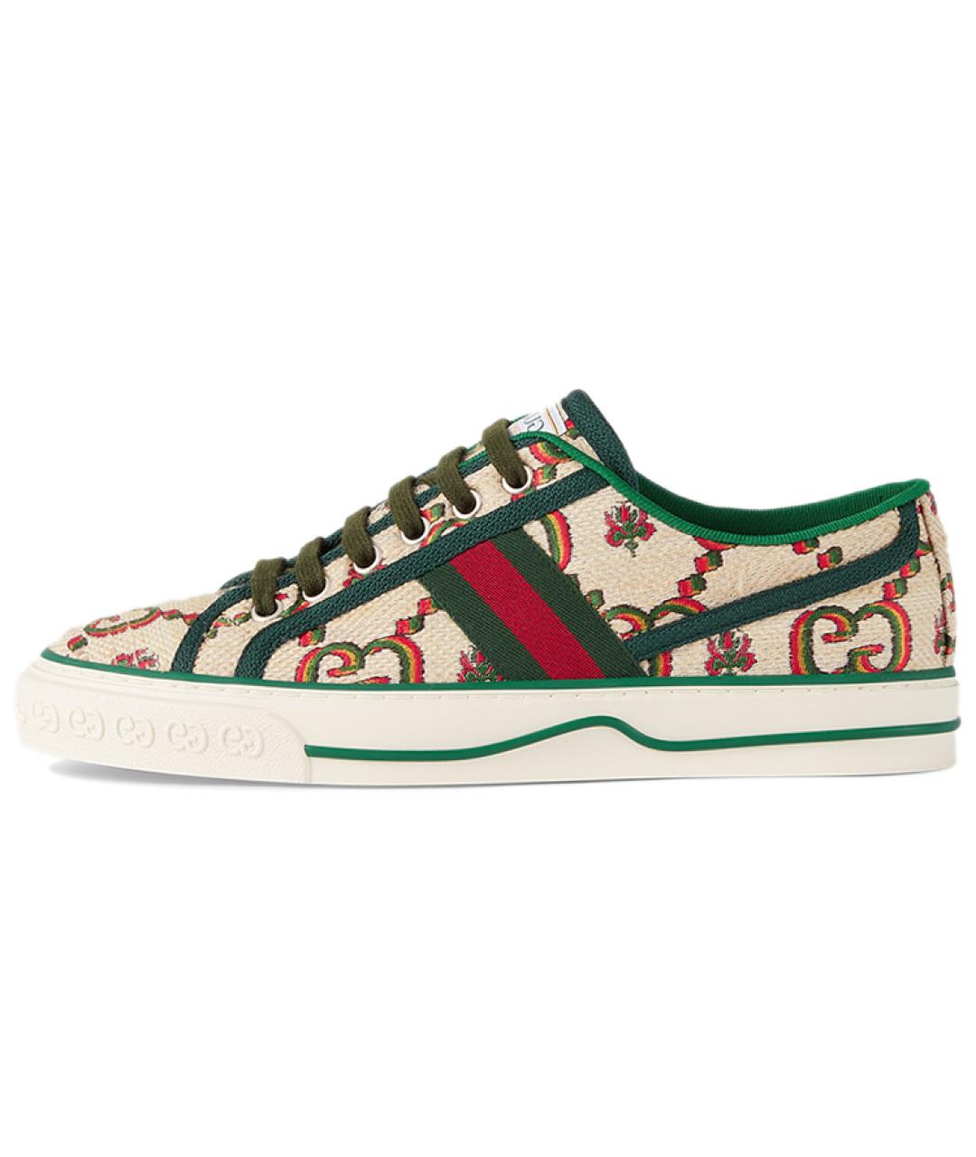 GUCCI Бежевые кроссовки, фото 2