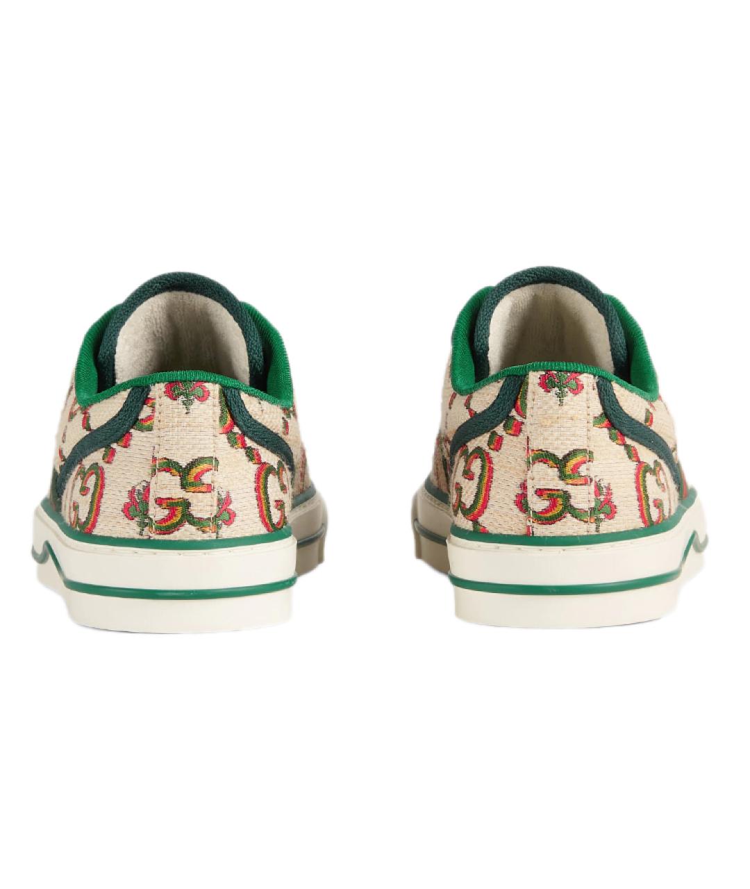 GUCCI Бежевые кроссовки, фото 5